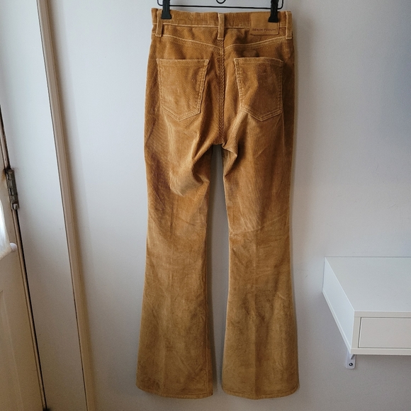 Aritzia's Denim Forum Mariane Flare corduroy pants, Golden amber, size 25 - Picture 6 of 12